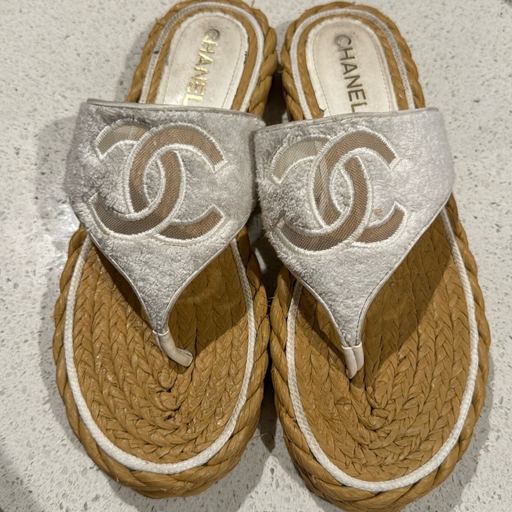 Authentic Chanel Sandals